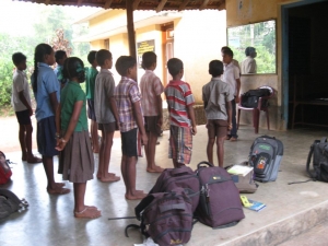 Students of Kokkarne Centre